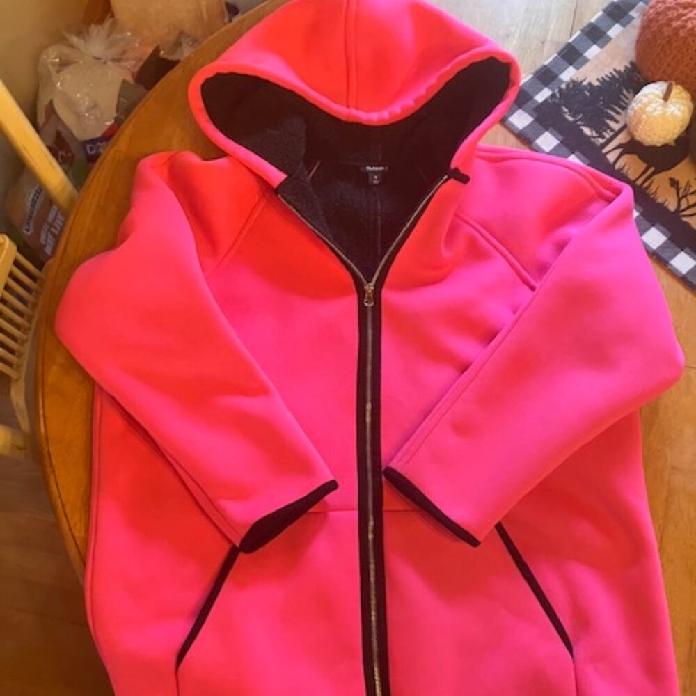 Bright Pink Water-Resistent Jacket